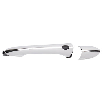 TRQ Front Right Exterior Door Handle Chrome Passenger Side Compatible with 2009-2014 Hyundai Sonata