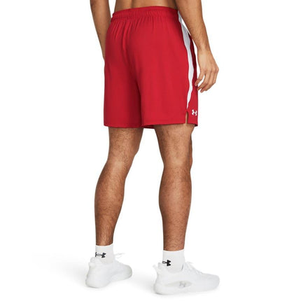Under Armour Men's Threadborne Boundless Polo, Red-White, X-Large