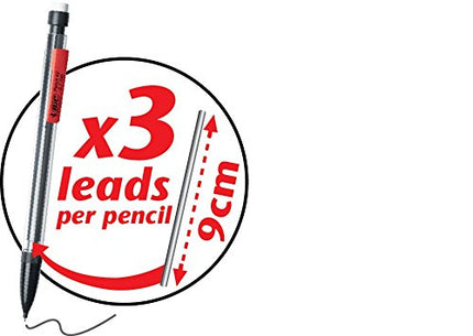 BIC - Porte-mine Xtra Precision Pointe Fine 0,5 mm - Paquet de 5