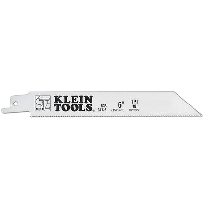 Reciprocating Saw Blade, 18 TPI, .035 by 6-Inch, f