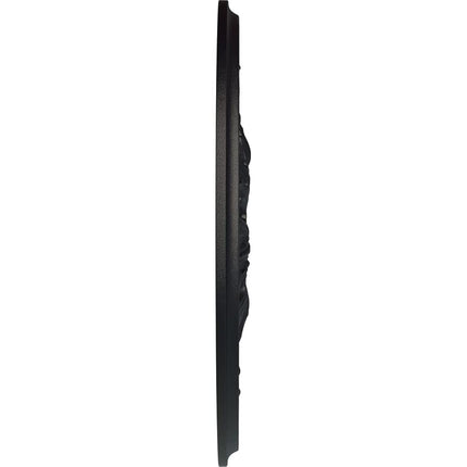 Ekena Millwork CM12LESGS Legacy Acanthus Ceiling Medallion, Hand-Painted Steel Gray, 12 3/4" OD x 7/8" P (Fits Canopies up to 3 1/2")