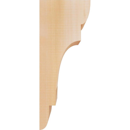 Ekena Millwork COR04X06X14NEB00SWR 3 1/2"W x 6"D x 14"H New Brighton Smooth Corbel, Western Red Cedar
