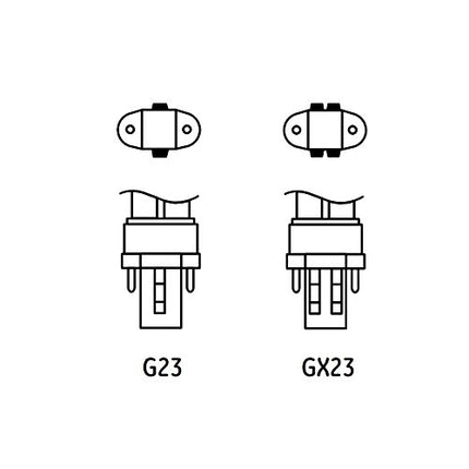 GE Lighting 97569 13-Watt CFL T4 Facilities Light Light Bulb, 1-Pack