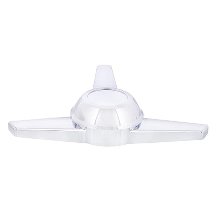 United Pacific 3-Bar Extra Large Spinner for Hub Caps- Chrome Colored, Model 10722