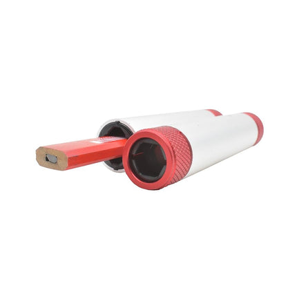 BIG HORN 19857 Aluminum Body Dual Marker Holder for Carpenter’s Pencil/Lumber Crayon