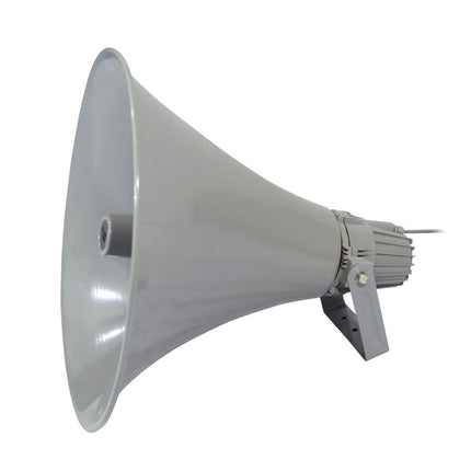 Pyle Outdoor PA Horn Speaker, 19" Large Loud Sound Megaphone 100 Watt Power & 70/100V Transformer, Easy Installation