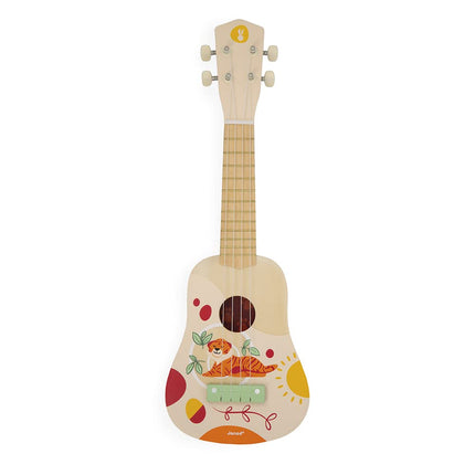 Janod - Sunshine Wooden Ukulele - Children's Music