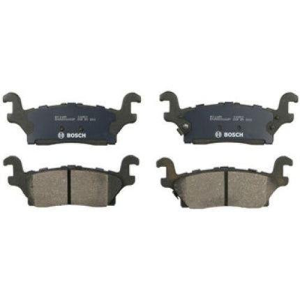 Bosch BC1120 QuietCast Premium Ceramic Disc Brake Pad Set For Hummer: 2006-2010 H3, 2009-2010 H3T; Rear