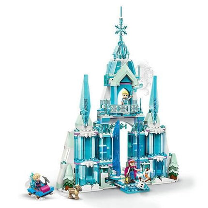 LEGO ǀ Disney Frozen Elsa’s Ice Palace Building Toy Set for Kids with a Castle and Elsa & Anna Minidoll Figures, Fun Gift Idea for Girls, Boys and Film Fans Aged 6 Plus 43244