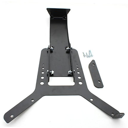 TeraFlex 4997220 JK Kit de soporte de extensión de tercera luz de freno para portaneumáticos con bisagras de alta resistencia