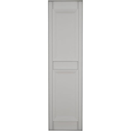 Ekena Millwork LP2S14X04700WH Lifetime Vinyl Raised Panel Window Installation Shutter-Lok's & Matching Screws (Per Pair), 001-White, 14.75-in. W x 47-in. H