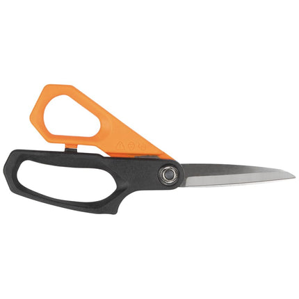 Klein Tools B2109 Heavy Duty Scissors, Multipurpose Utility Shears for Cutting Fabric, Cardboard, Plastic, Metal and More, Stainless Steel, 9-Inch