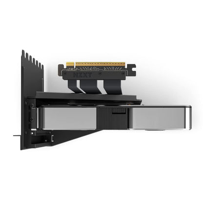 NZXT Kit de Montaje Vertical para GPU - AB-RH175-B1-175 mm Cable Riser PCIe 4.0x16 - Soporte para GPU - Soporte Robusto de Acero - Negro
