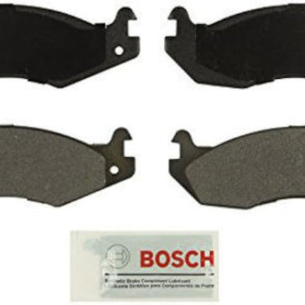 BOSCH BE203 Blue Ceramic Disc Brake Pad Set - Compatible With Select AMC Concord, Eagle, Spirit; Jeep Cherokee, CJ5, CJ7, Comanche, Scrambler, Wagoneer, Wrangler; FRONT
