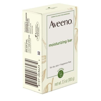 Aveeno Moisturizing Body Bar - Fragrance Free - 3.5 oz - 2 pk