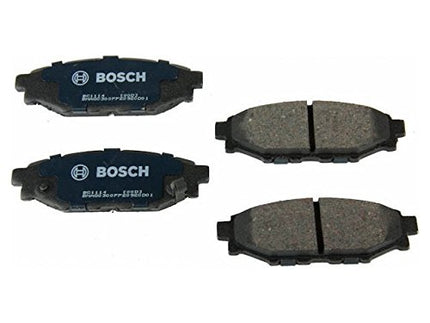 BOSCH BC1114 QuietCast Premium Ceramic Disc Brake Pad Set - Compatible with Select Subaru BRZ, Crosstrek, XV Crosstrek, Forester, Impreza, Legacy, Outback, WRX; REAR