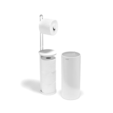 Joseph Joseph EasyStore Toilet Paper Holder Stand,
