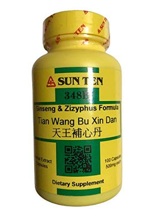 Sun Ten - Ginseng & Zizyphus Formula Capsules/Tian