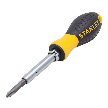 Stanley Screwdriver Set Phillips, Slotted 1/4" 8 Piece Boxed 141 [Parallel Import]