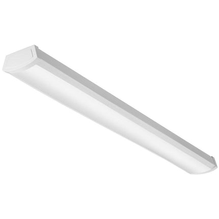 Lithonia Lighting FMLWL 48 835 4 ft. White LED Wraparound Flushmount, 3500K