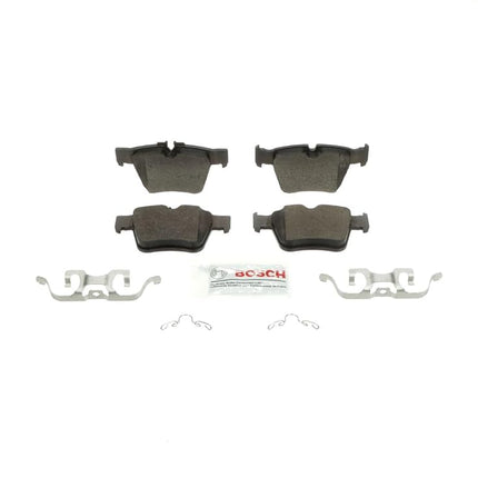 BOSCH BP1872 QuietCast Premium Semi-Metallic Disc Brake Pad Set - Compatible with Select Mercedes-Benz C43 AMG, C450 AMG, GLC300, GLC350e, GLC43 AMG; Rear