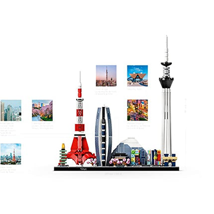 LEGO® Architecture Skylines: Tokyo 21051 Building Kit, Collectible Architecture Building Set for Adults