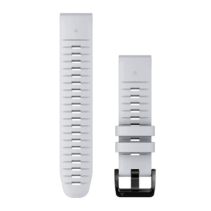 Garmin 22mm QuickFit watch band, Silicone, Whitest
