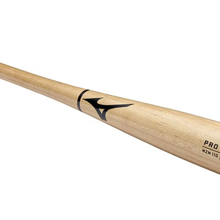 Mizuno Pro Select MZM 110 Maple Wood Baseball Bat, Natural, 34 inch