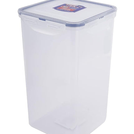 LOCK & LOCK Easy Essentials Food lids/Pantry Storage/Airtight containers, BPA Free, Square-16.9 Cup-for Chips, Clear