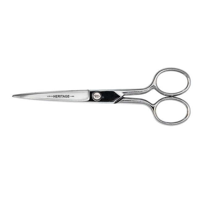 Klein Tools 406 Sharp Point Scissor, 6-Inch, Made 