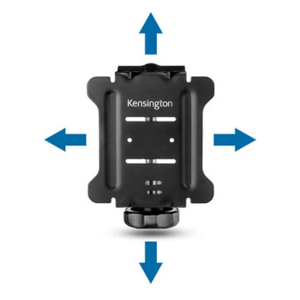 Kensington Dock Mounting Bracket - Bracket for Desk or Monitor Arm to Mount Compatible Kensington Dock including SD4700P, SD4800P, SD2400T and SD3650 (K34050WW) ,Black