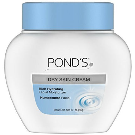 Pond's 10305211793046 Extra Rich Dry Skin Cream, Caring Classic, 10.1oz Volume
