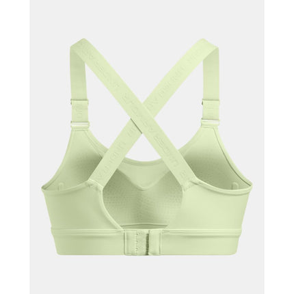 Under Armour Women's Infinity High Impact Sports Bra, (383) Retro Green / / Retro Green, (X-Small) D/DD