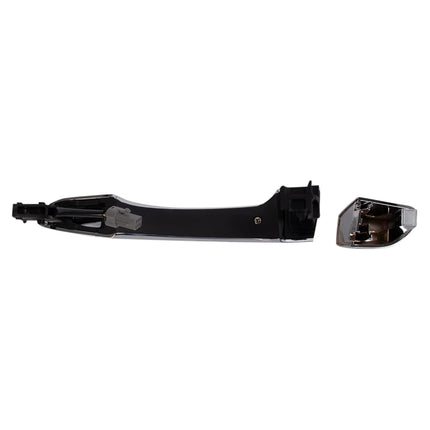 TRQ Front Right Exterior Door Handle Chrome Passenger Side Compatible with 2015-2020 Hyundai Tucson