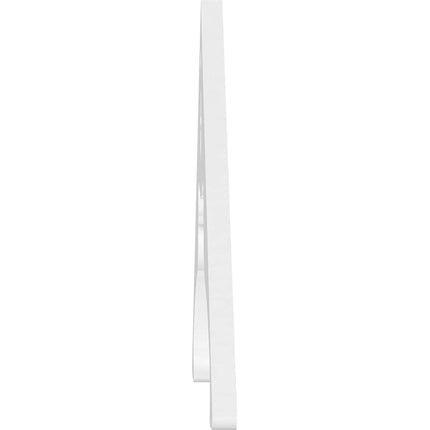 Ekena GPP072X018X100HEA Gable Pediment, Primed, 72" W x 18" H x 1" P (6/12)