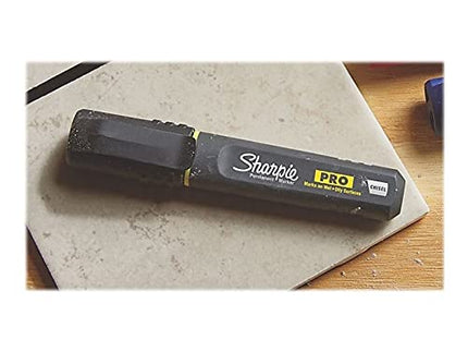 Sharpie Pro Permanent Marker, Medium, Chisel Tip, Red, 12-Count Marker (2018327)