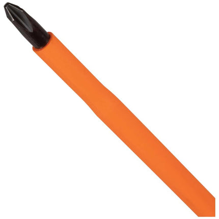 Klein Tools 6836INS Insulated Screwdriver, 1000V #2 Phillips Tip Screwdriver with 6-Inch Shank, Tip-Ident, Cushion-Grip Handle