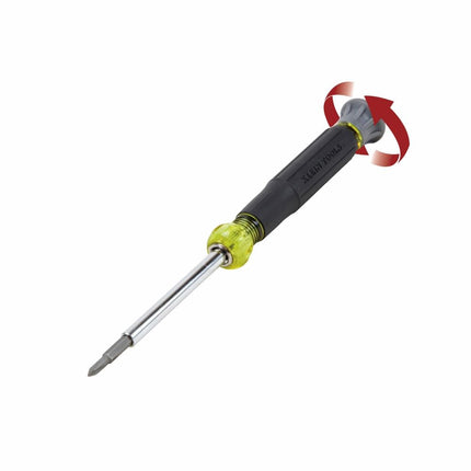 Precision Electronics Screwdriver 4-in-1, Torx, Spin Top, Cushion Grip, Industrial Strength Bits Klein Tools 32585