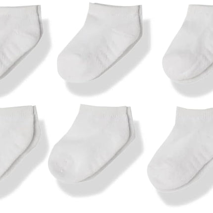 The Children's Place baby-boys6 Pack Ankle Socks Socks - white - 12-24month