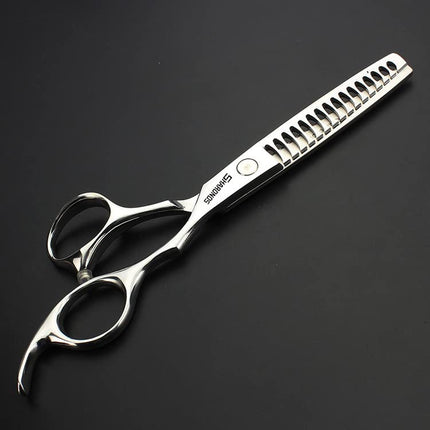 Barber hair scissors, Axemoore professional haircut Cutting Scissors/Shears set- 6", made of Japanese stainless steel, especially (6 in- tooth-D)