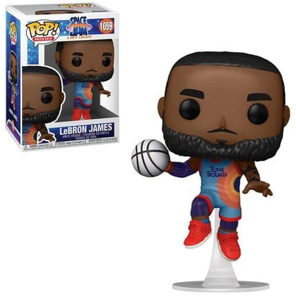 Funko POP! Movies: Space Jam 2 - LeBron James - (Leaping) - Collectable Vinyl Figure - Gift Idea - Official Merchandise - Toys for Kids & Adults - Movies Fans - Model Figure for Collectors