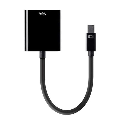 Monoprice Mini DisplayPort 1.2a / Thunderbolt to VGA Active Adapter, Black (112786)