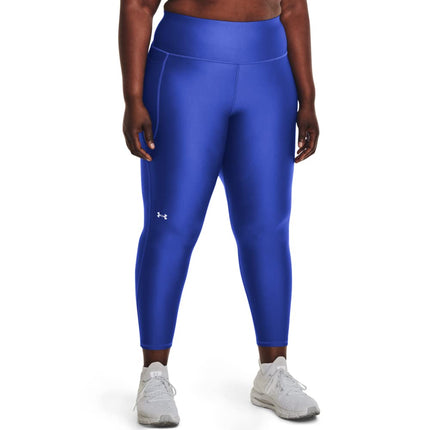 Leggings Under Armour HeatGear Armour de tiro alto hasta el tobillo antideslizantes para mujer, (486) Versa Blue/White, 2X