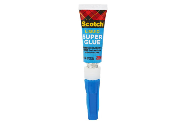 Scotch Super Glue Liquide, 2 g, 1-Lot (AD118D)