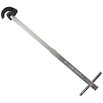 Klein Tools 68232 Telescoping Basin Wrench, Adjustable 10–17-Inch Plumbing Wrench with 1-1/4-Inch Jaw Capacity, Ideal for Hard to Reach Spaces