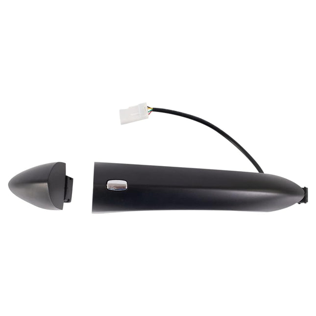 TRQ Rear Exterior Door Handle Compatible with 2017