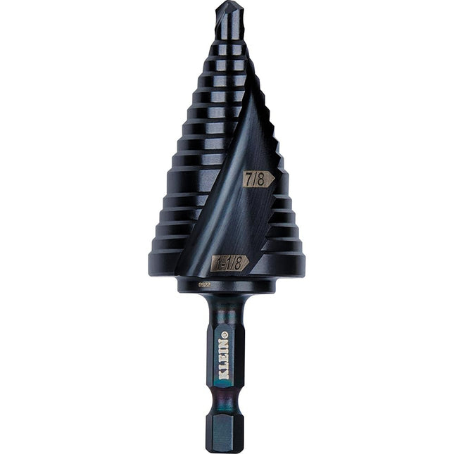 Klein Tools QRST11 Step Drill Bit, Quick Release S