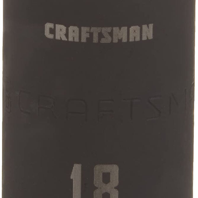 CRAFTSMAN Shallow Impact Socket, Metric, 1/2-Inch 