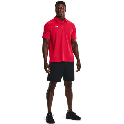 Under Armour - Mens Tech Team Polo, Color Red (600), Size: Medium