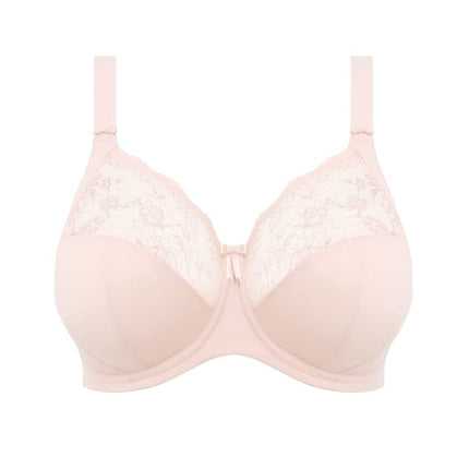 Elomi Women's Morgan Underwire Banded Stretch Lace Bra Full Coverage, Ballet Pink, 36E